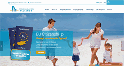 Desktop Screenshot of cyprus-alliance.com